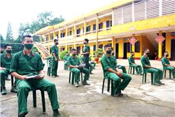 Chủ động phòng, chống dịch, hoàn thành tốt nhiệm vụ quân sự, quốc phòng